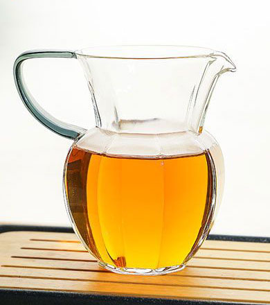 Hand Blowe Borosilicate Glass Teapot Resistant Leaf Tea Transparent Clear 