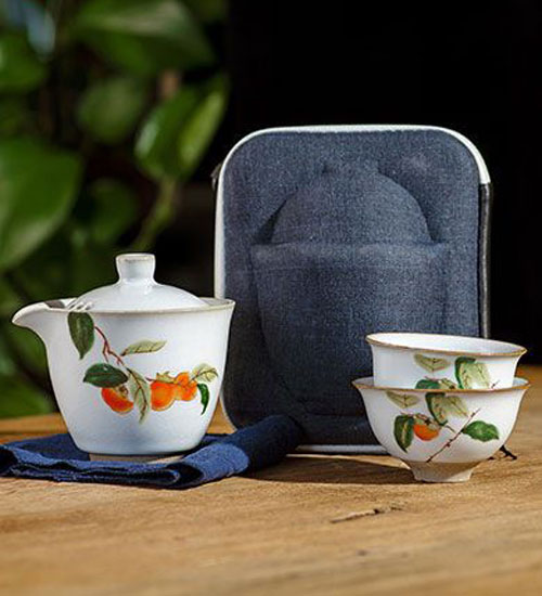 Ru Yao Kuai Ke Bei Travel Tea Set 7 Pieces